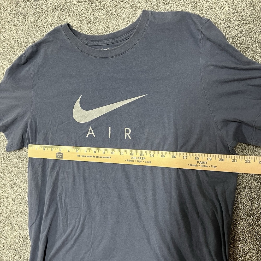 Nike Air T Shirt Mens XL Blue Graphic Logo Short Sleeve Casual - Picture 6 of 10